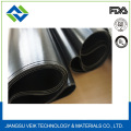 25mil thickness black color conductive non stick heat resistant PTFE coated fiberglass sheet